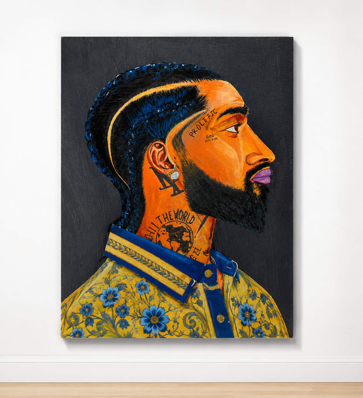 Nipsey Hussle Painting by Devy
