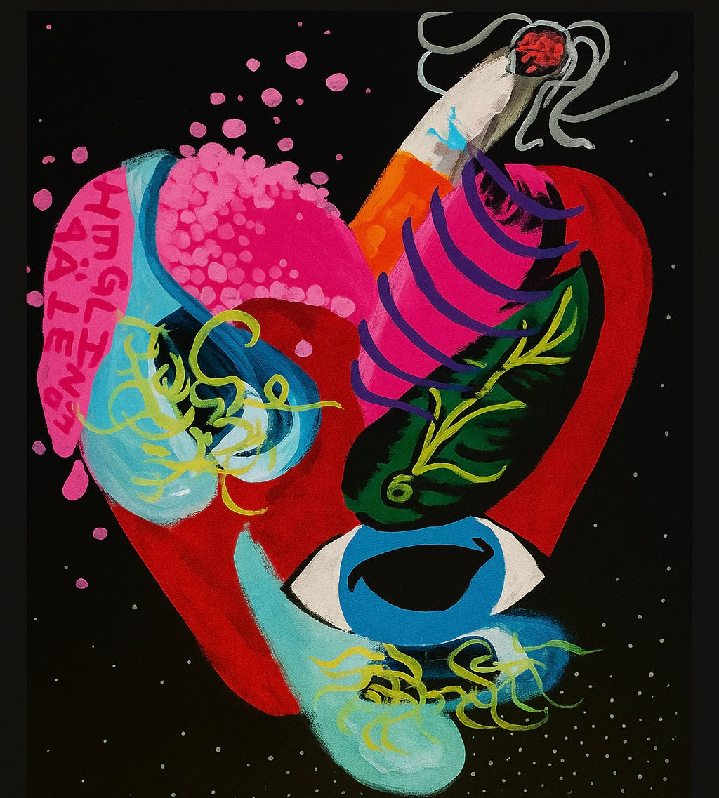 The First Temptation Print by Devin Grimes
