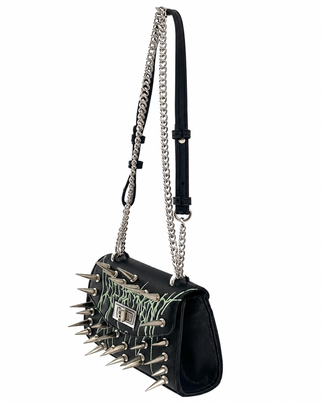 THE DEPARTMENT SPIKED HANDBAG