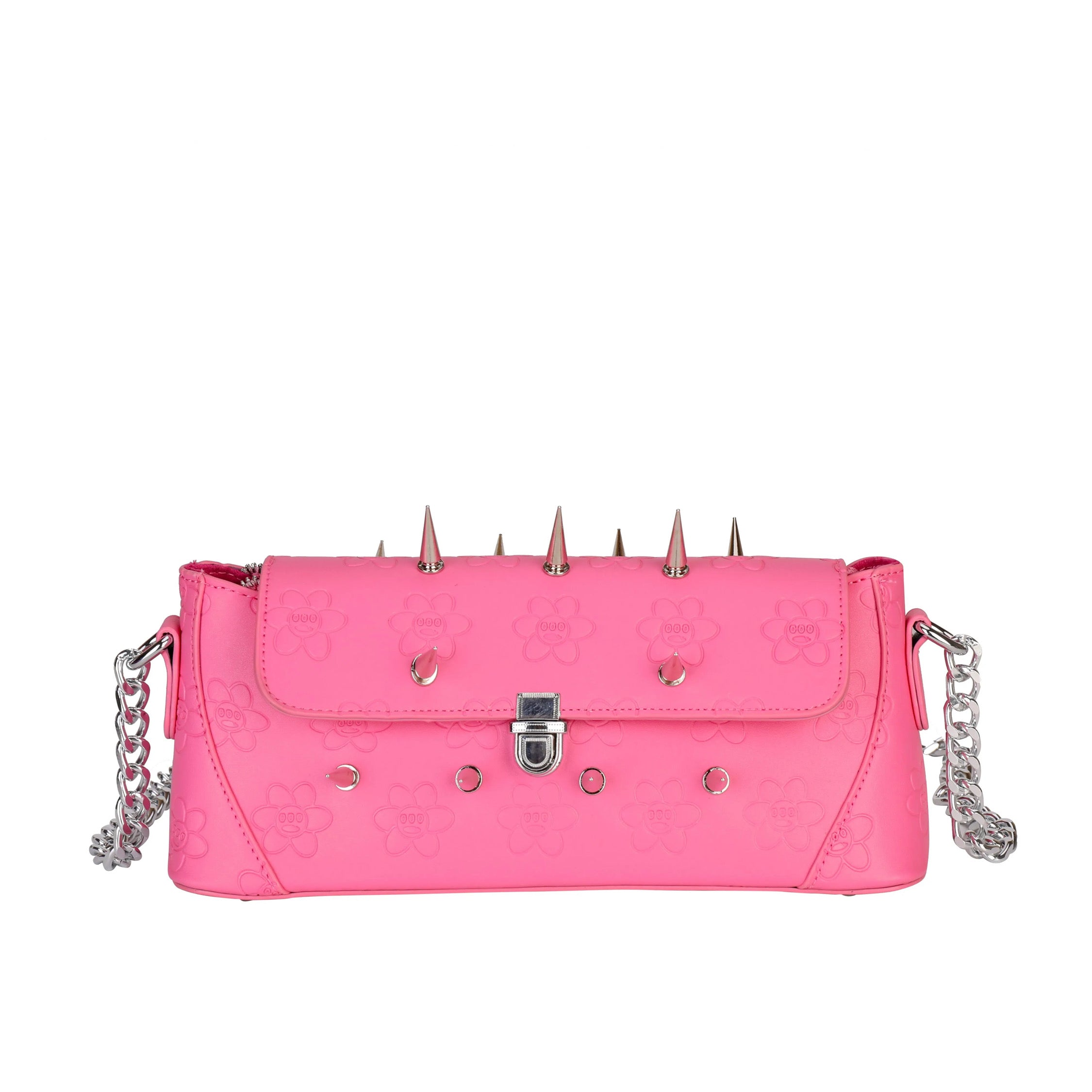 The Monster Daisy Stamped Handbag Pink