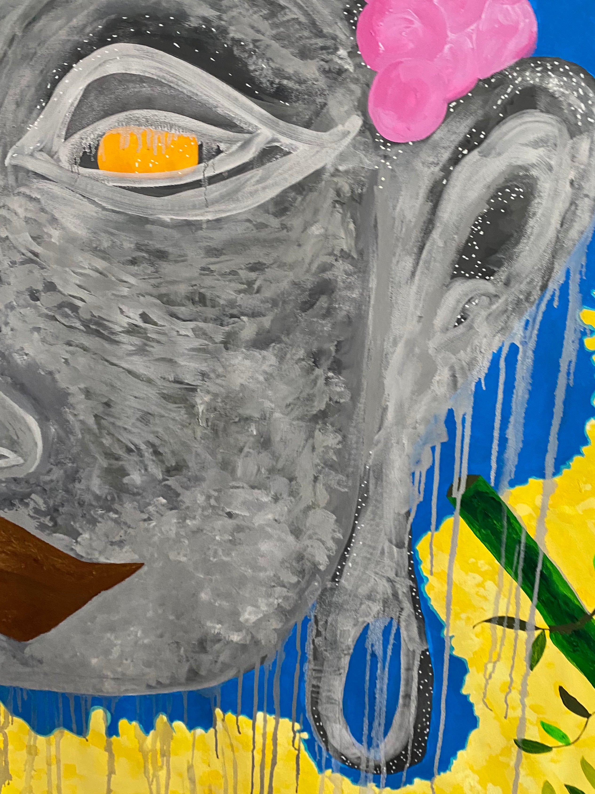 The Raising Buddha by Devin Grimes the. Print
