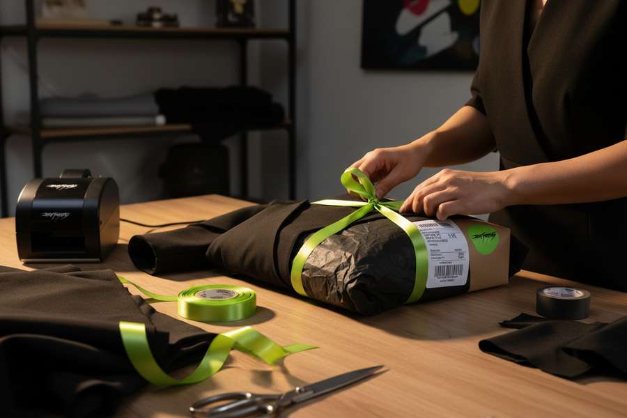 Wrapping and labeling