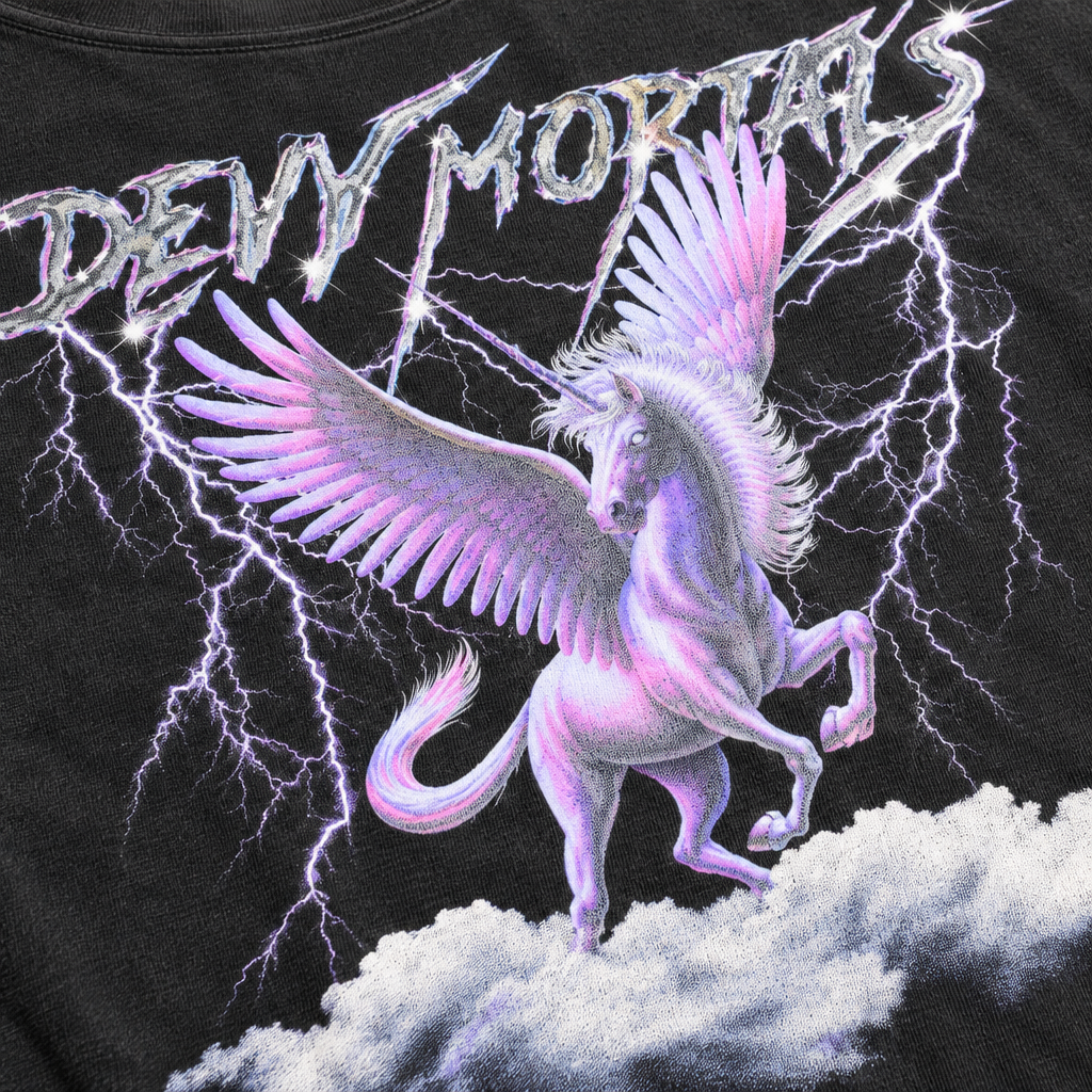 Devy Mortals Pegasus Tee - Detail